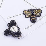 Bee Brooch<br> Embroidered