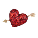broche coeur cupidon