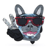 Dog Brooch<br> Mini Star