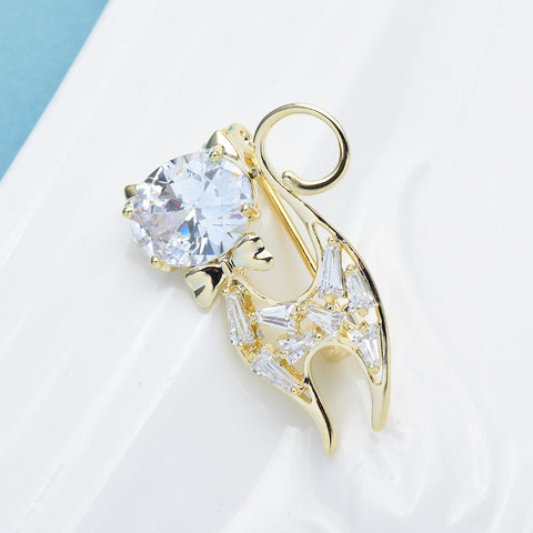 Cat Brooch<br> Alien