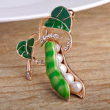 Original Brooch<br> Peas