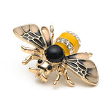 Abeille broche baby yellow