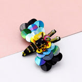 Bee Brooch<br> Solar Discs