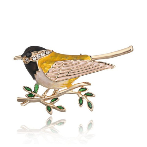 Bird Brooch<br> Field Sparrow