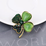 Antique Brooch<br> Four-leaf clover