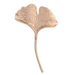 Broche Feuille de Ginkgo