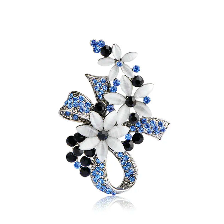 Broche Mariage <br>Bleu