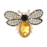 Broche Abeille Cristaux Passion