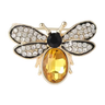 Broche Abeille Cristaux Passion
