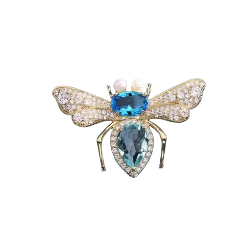 broche-abeille-deux-cristaux