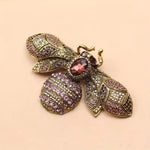 Broche Abeille <br>Incrustation Éclatante