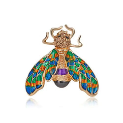 Broche Abeille Polychrome Gamma