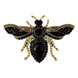 Broche Abeille Veuve Noire