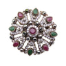 Broche Ancienne Fleur Antique