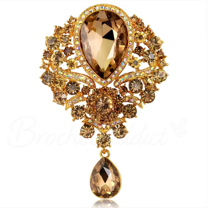 Broche Ancienne Ray of Sun