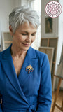broche-ancienne-rouge-doree-vetement