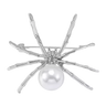 Broche Araignée Argentée