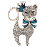 Broche chat aristocrate