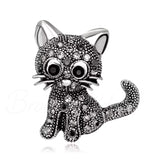 Broche Chat Vintage