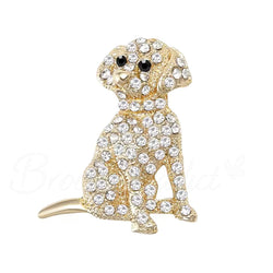 Broche Chien Golden Dog