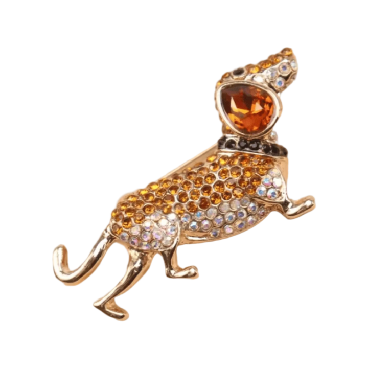 Broche Chien Long Story