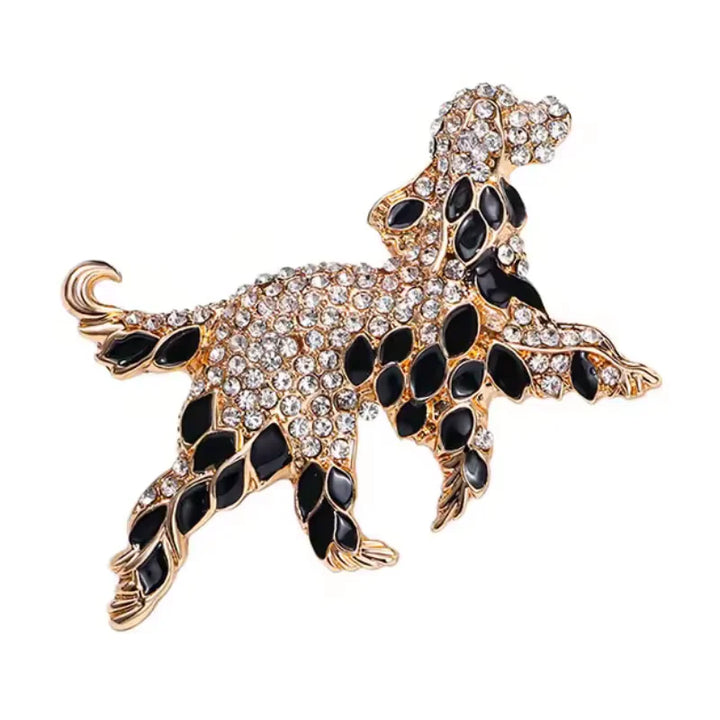 Broche Chien Sa Majesté