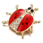 Broche Coccinelle Baby Cristal