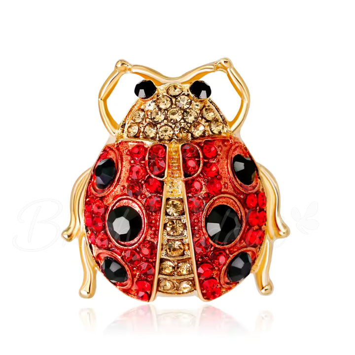 Broche Coccinelle Haute Brillance