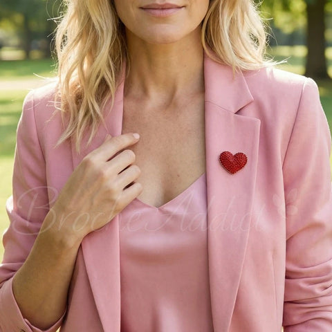 Broche Cœur <br>Love Story