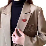 Broche Cœur Love Story