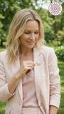 Broche de Luxe Papillon d'Argent