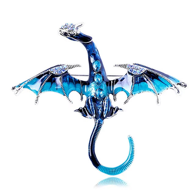 Broche Dragon Ailé