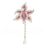 Broche Fleur Orchidée Royale
