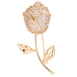 Broche Fleur <br>Rose Ducat