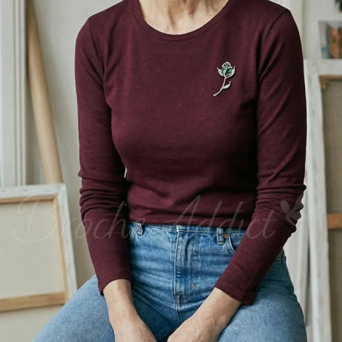 broche-fleur-rose-infini-vetement-zoom