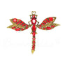 Broche Libellule Amour Éclatant