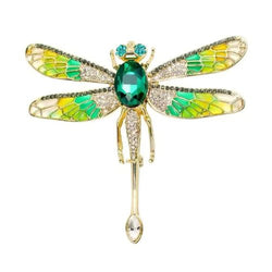 broche-libellule-yeux-verts