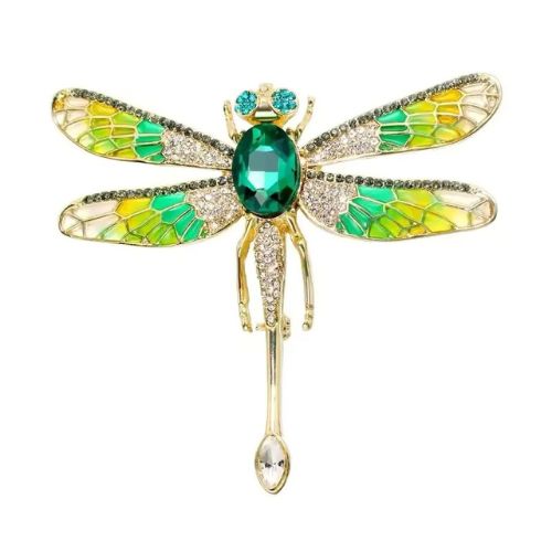 broche-libellule-yeux-verts