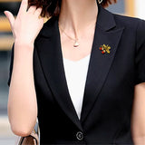 Christmas brooch<br> Hazelnuts