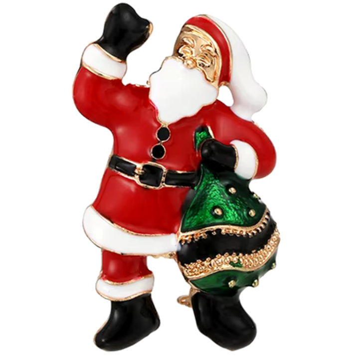 Broche de Noël Papa Noël