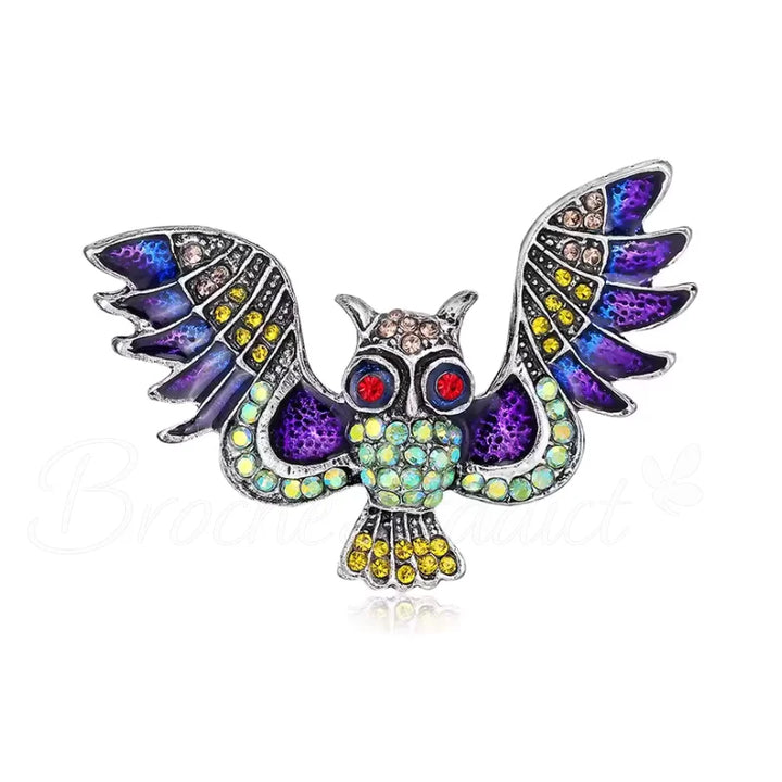 Broche Oiseau Envoûteur