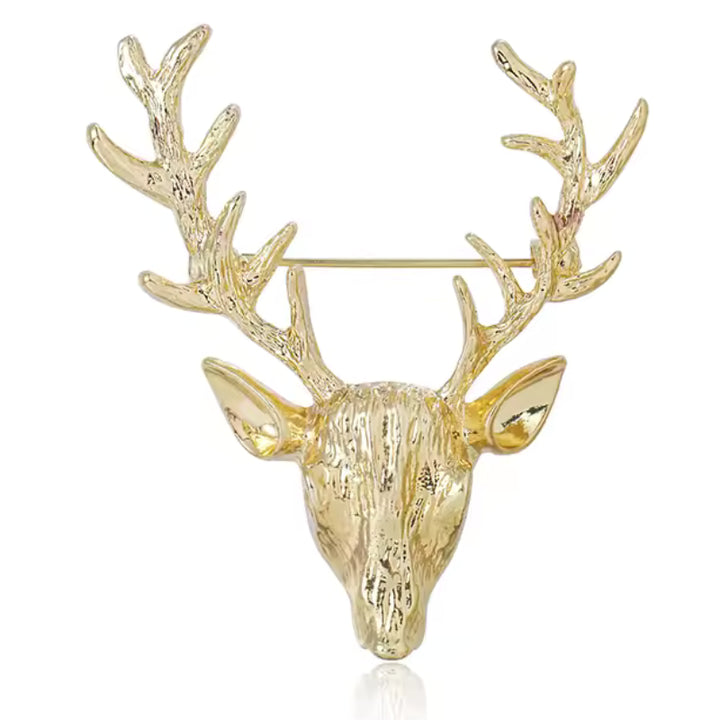 Broche Originale Bois de Cerf