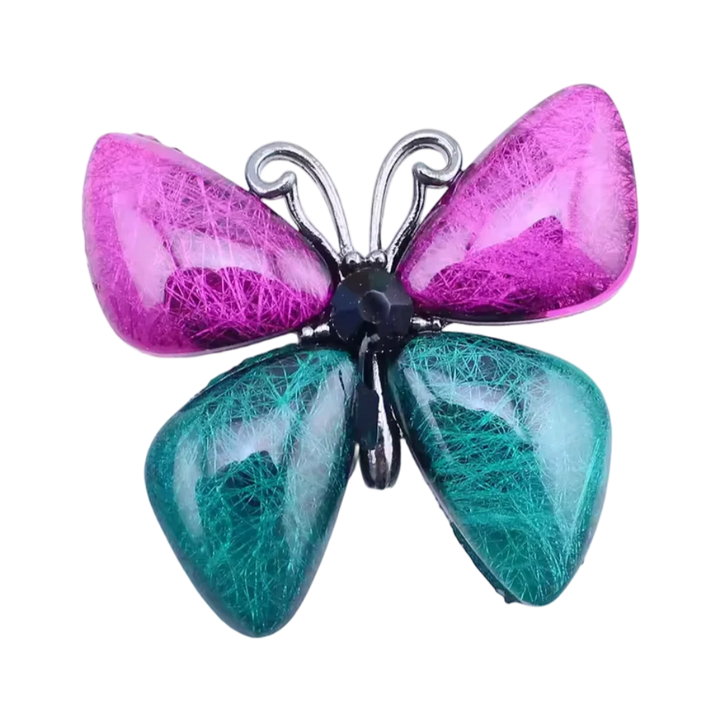Broche Papillon Tulipe Femme