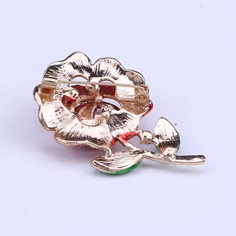 Broche vntage, broche verte, broche Art déco, broche en crstal Broche vntage, broche verte, broche Art déco, broche en crstal