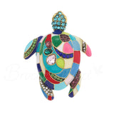 Broche Tortue Mosaïque