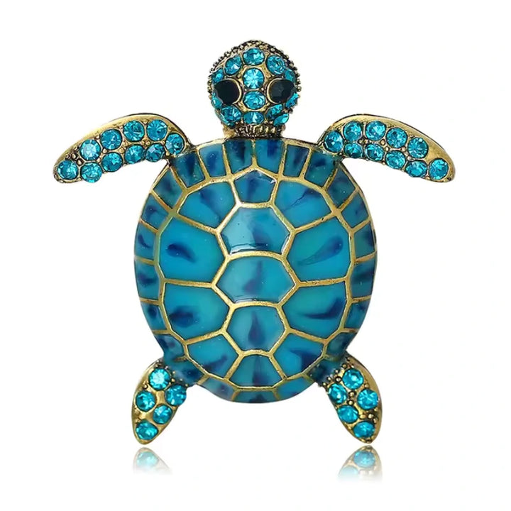 Broche tortue terres froides
