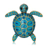 Broche tortue terres froides