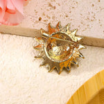 Broche Originale<br> Tournesol