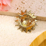 Broche Originale<br> Tournesol