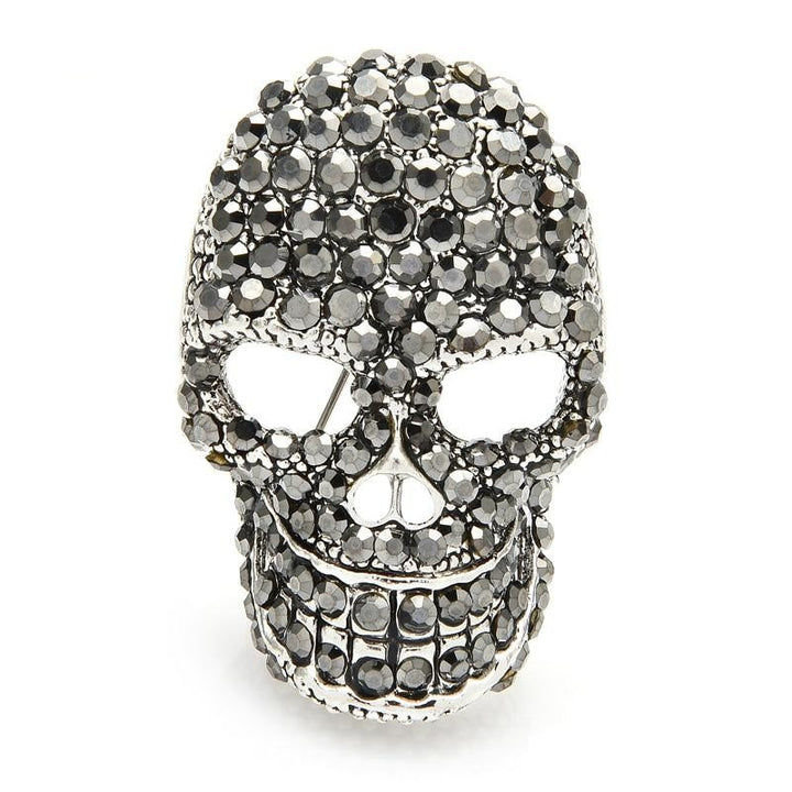 Broche Originale Tête de Mort